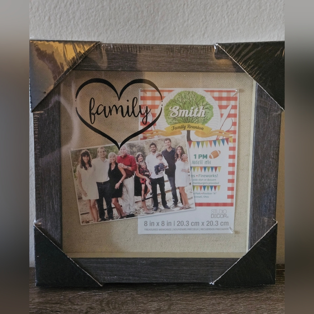 Studio Decor Brown 'Family' Shadow Box Frame